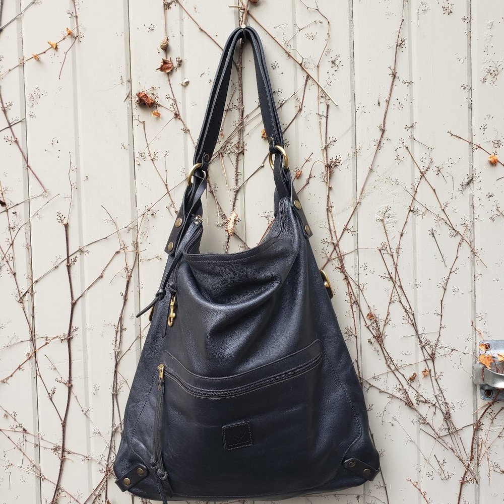 King Mountain/JMB black leather Villa Sak